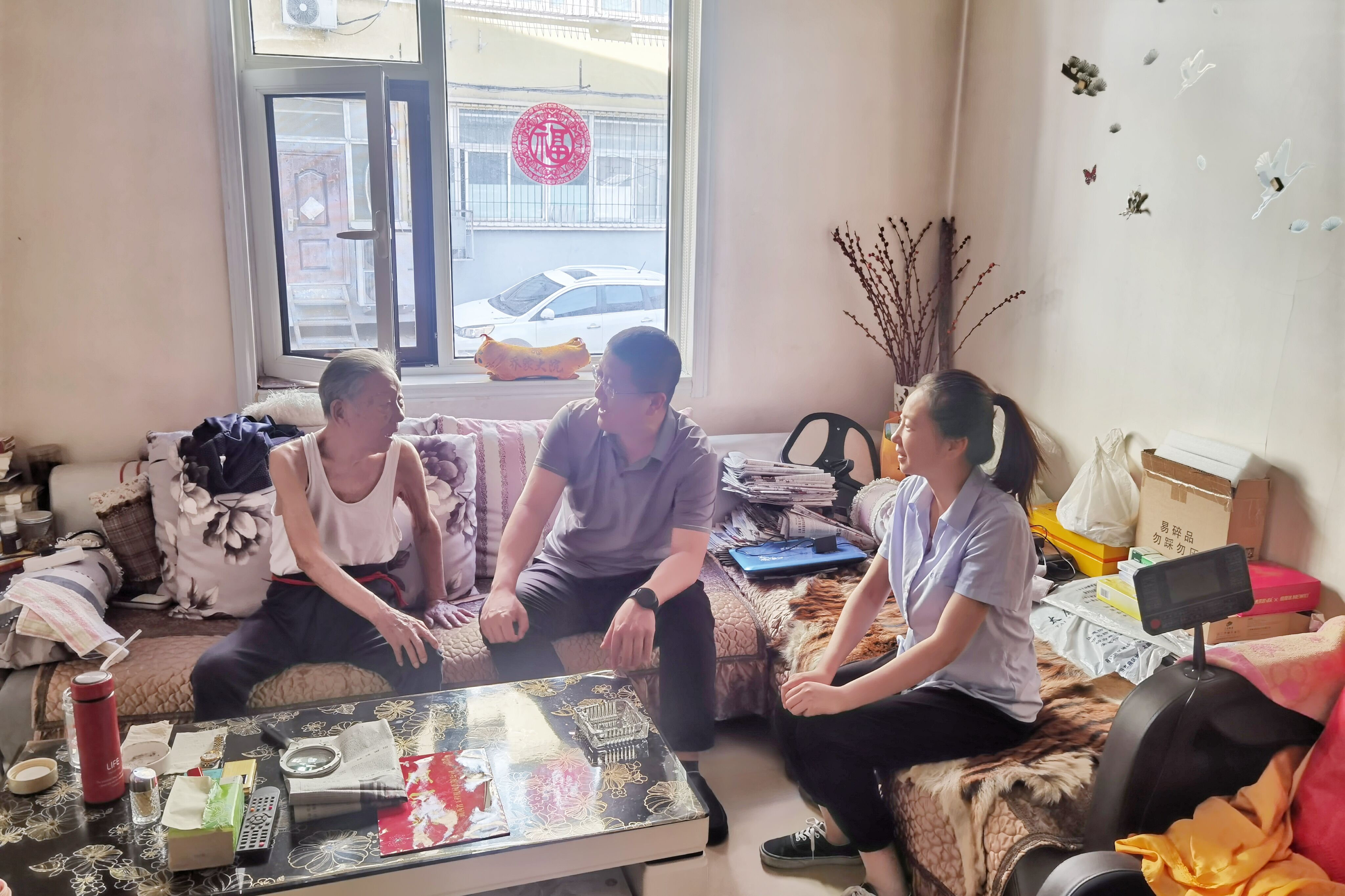 貼心慰問傳黨情 點滴關愛暖心間|公司開展老黨員和困難黨員走訪慰問活動